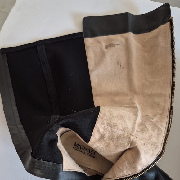 Michael Kors Black Over the Knee Boots - Picture 14 of 16